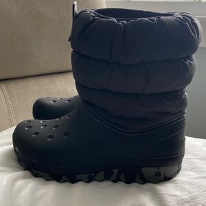 CROCS Black Kids Boots